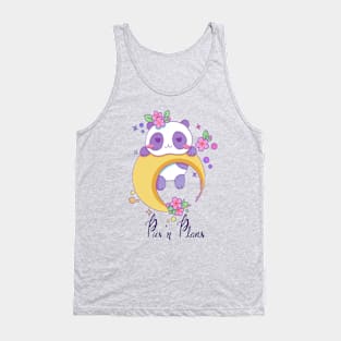 Moon Panda Tank Top